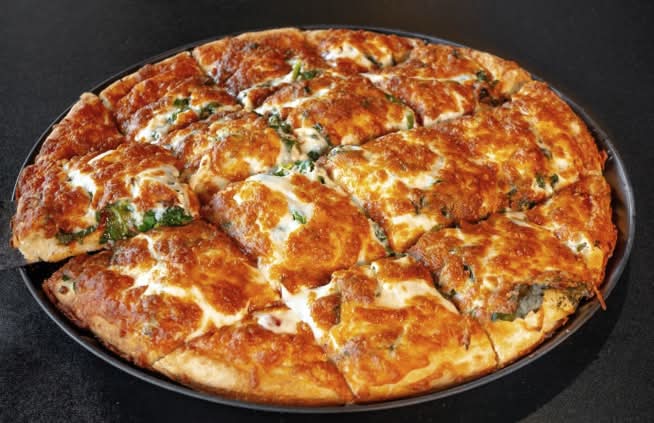 10'' Medium Spinach and Feta Pizza