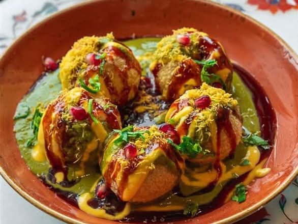 Mango Dahi Batata Puri