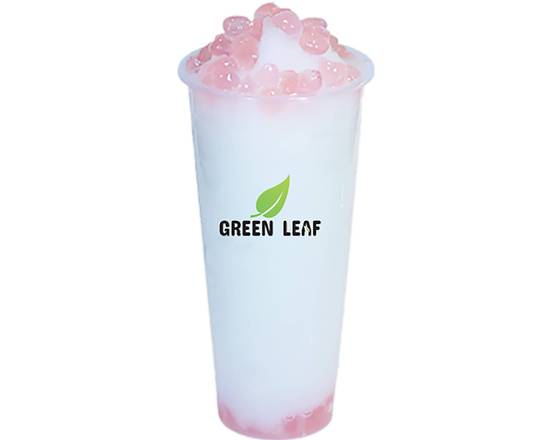 Lychee Slush With Boba