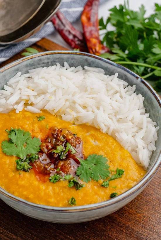 DAL TADKA WITH RICE
