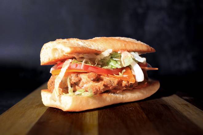 Cajun Chicken Cheddar Sandwich