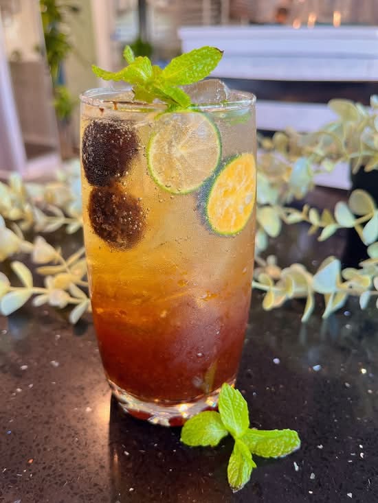 224. Soda Tắc Xí Muội/ Calamansi & Salted Dry Apricot Soda