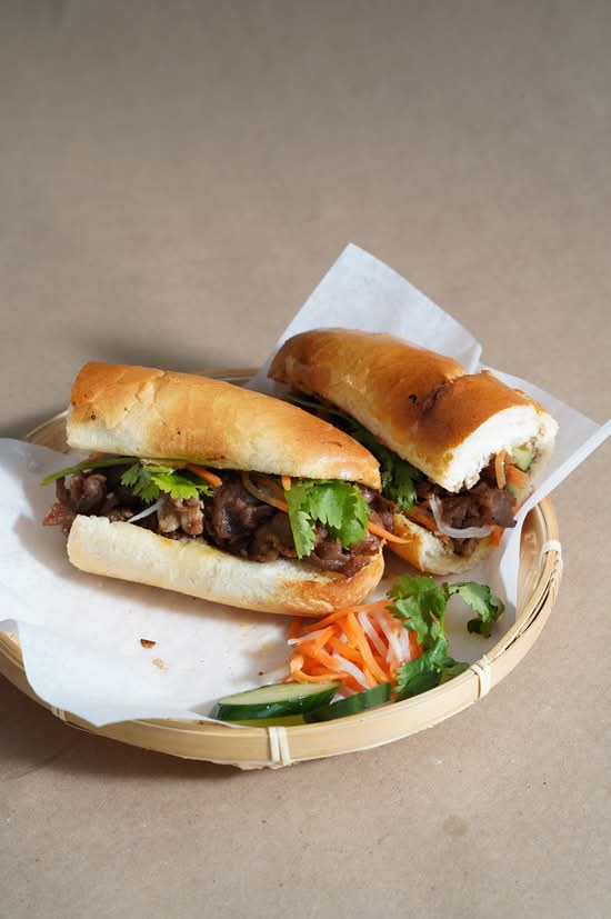 43. Bánh Mì Heo, Pate/ Pork Sub With Pork Pork Pate