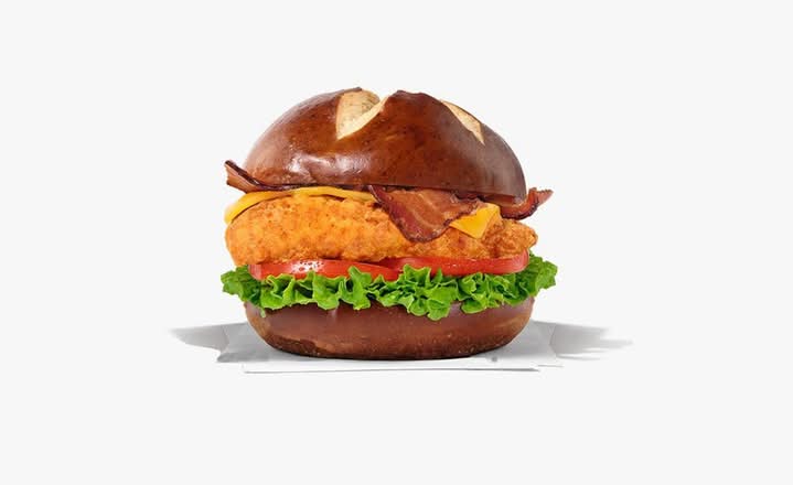 Pretzel Crispy Chicken Sandwich