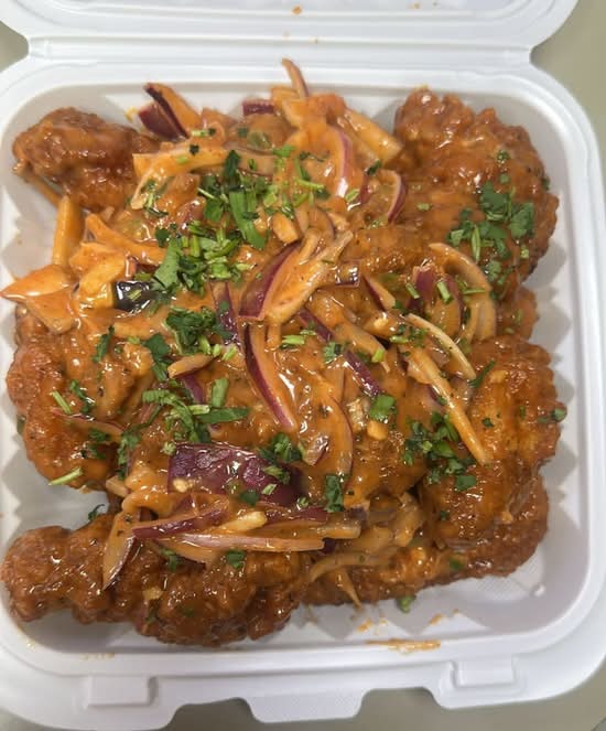 Indian style wings (10 pcs) made on breaded wings