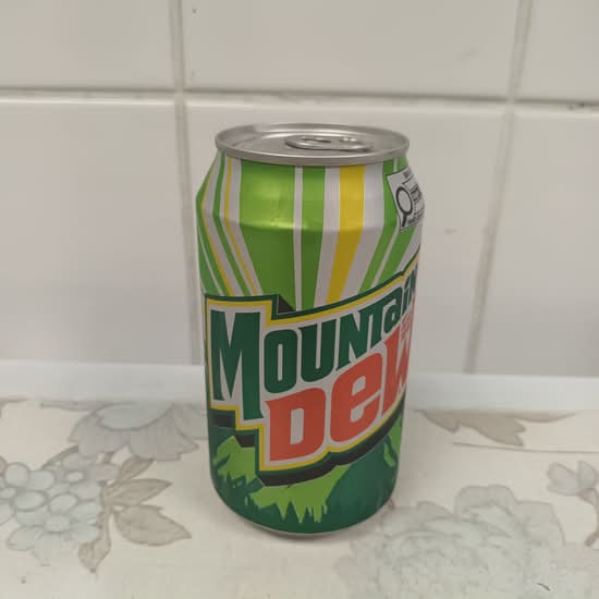 Mountain Dew can