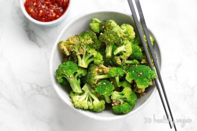62. Broccoli in Oyster Sauce