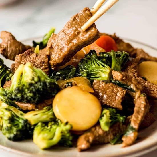 52. Beef with Mixed Vegetable