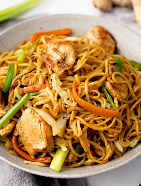 chiken Lo mein
