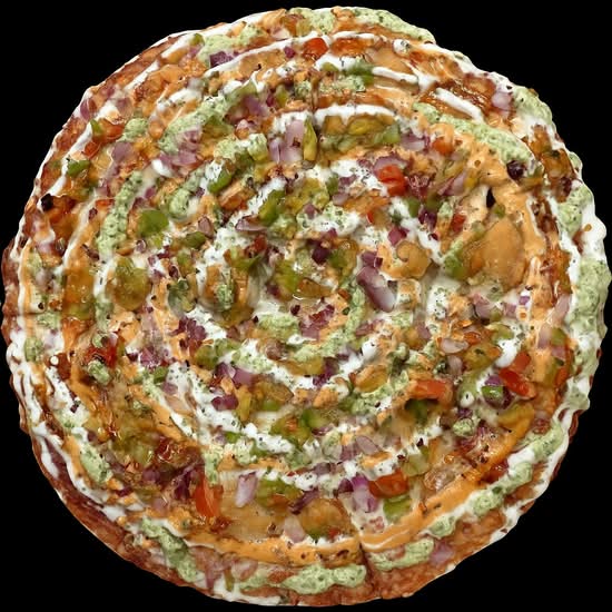 Samosa Chaat Pizza