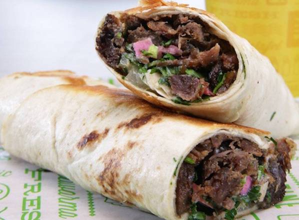 Beef Shawarma Wrap