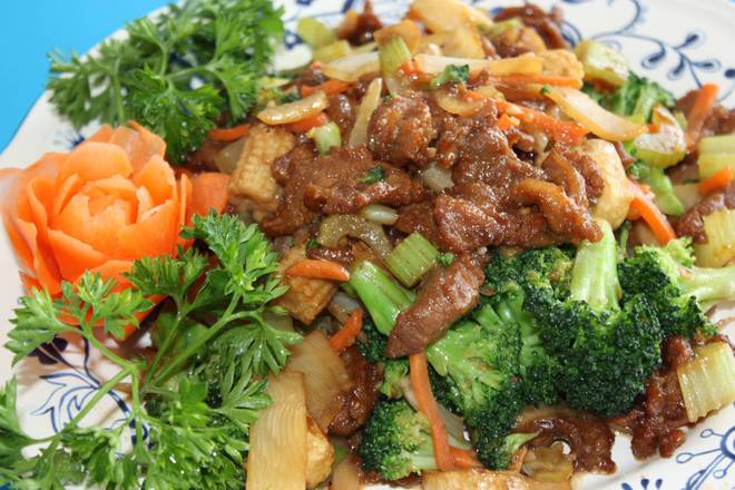 Beef with Mixed Veg
