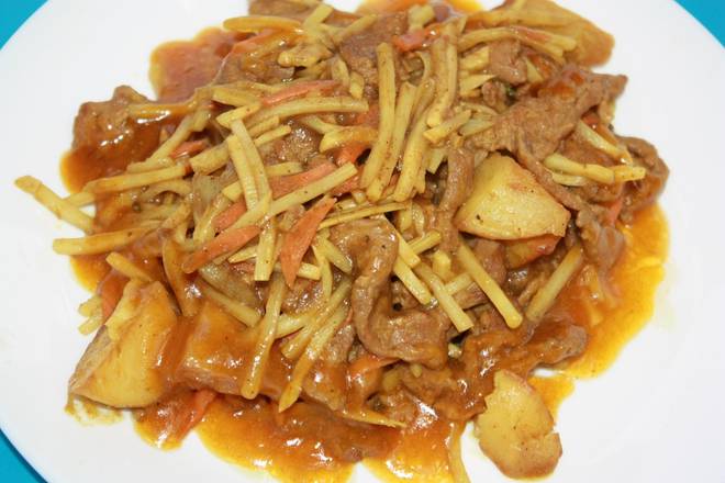 Curry Beef with Onion