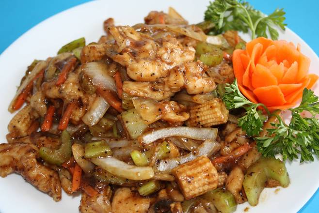 Black Pepper Chicken