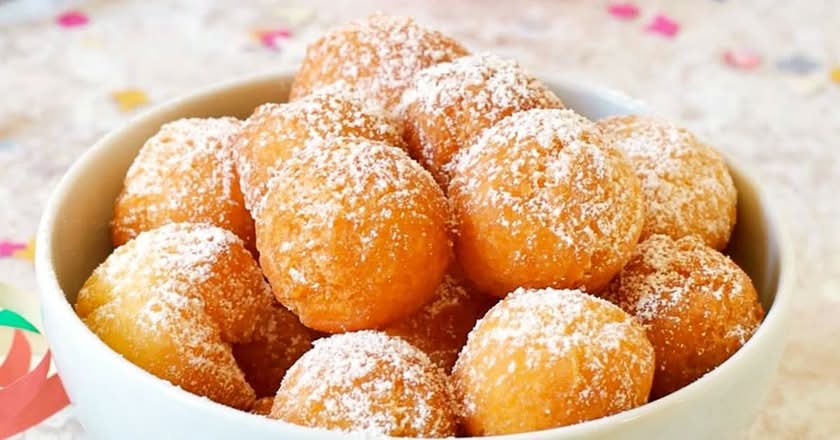 Fried Dough with sugar