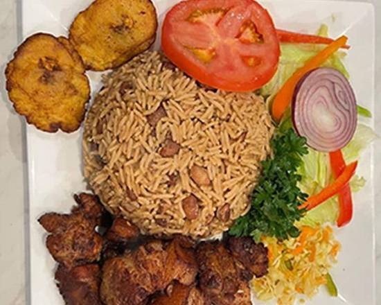 Griot Format Jumbo(Cube de Porc Grillé / Grilled Pork Cube)