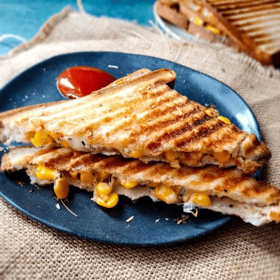Cheese Corn sandwich