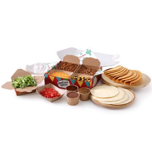 VEGGIE TACO BAR - Serves 5 people