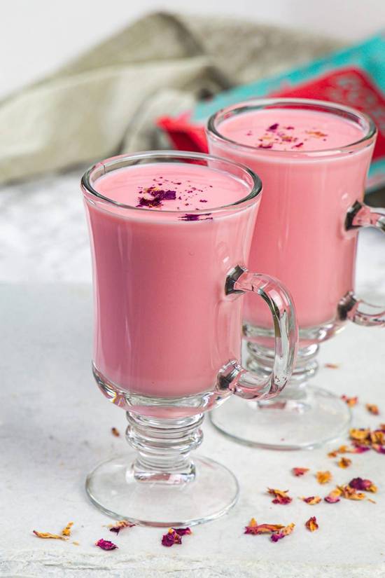 Chilled Rose Milk