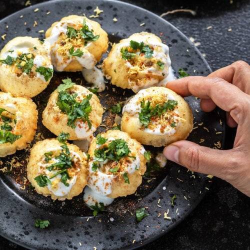 Dahi puri (8 pieces)