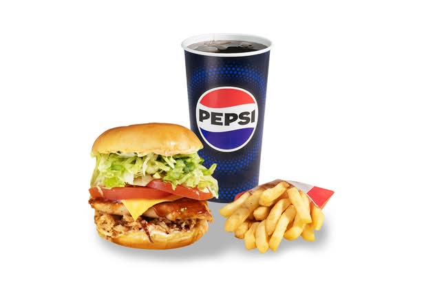 Crispy Bbq Sandwich Combo