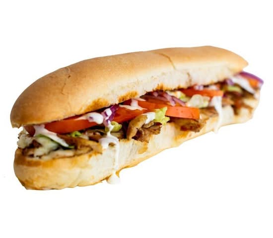 SHAWARMA ON BUN (+ VEGGIES)