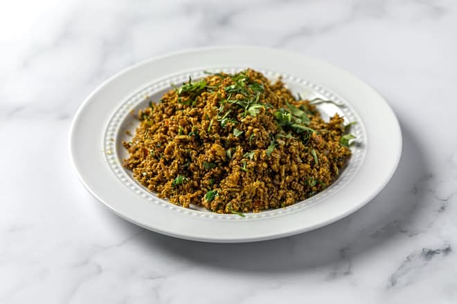 Egg Bhurji (with Toasted Bread)