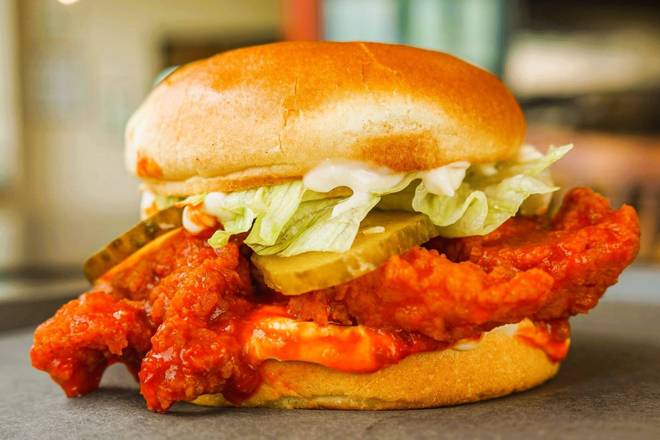 Hot Chicken Burger