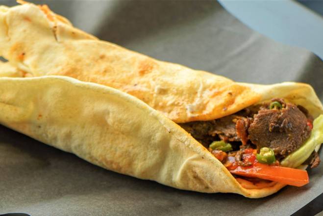 Pepper Steak Wrap