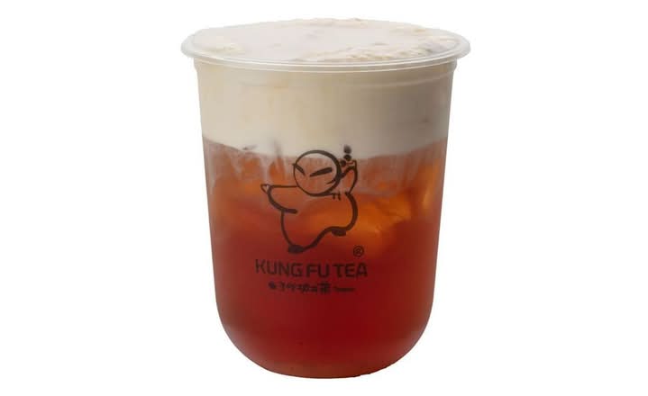 Cheese Milk Foam Black Tea (L)