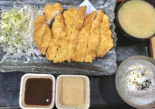 Tonkatsu curry set