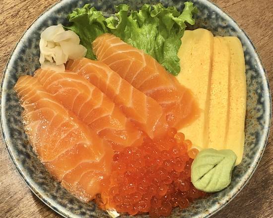 Salmon & Ikura Don