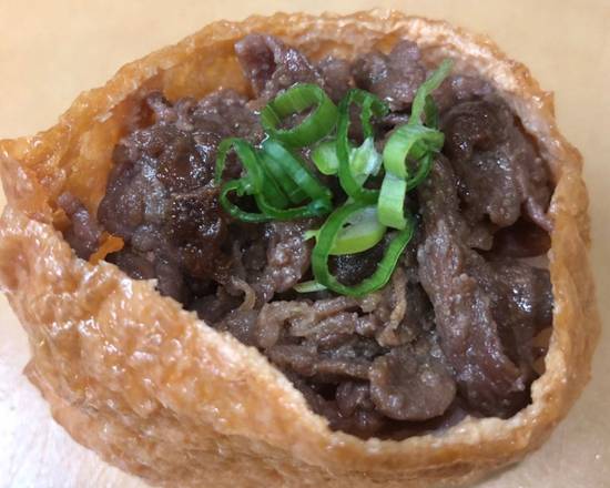 Beef teriyaki Inari