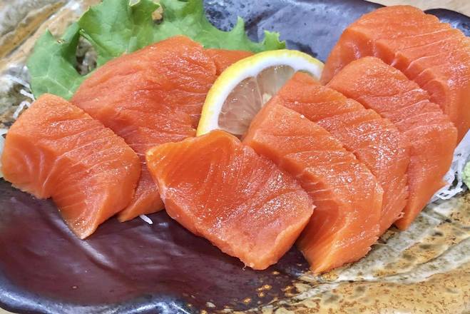 Wild Salmon Sashimi(9)