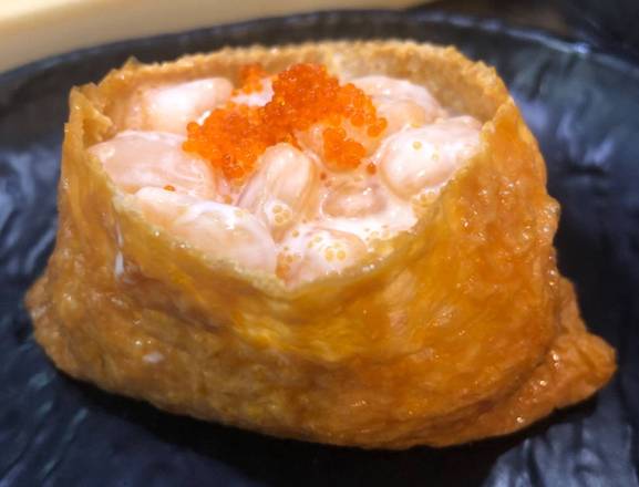 Aburi scallop Inari