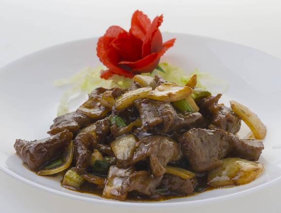 51. Bœuf avec sauce au poivre noir / Beef in Black Pepper Sauce