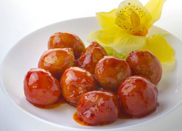 27. Bouchées aigre-douce / Sweet and Sour Chicken Ball