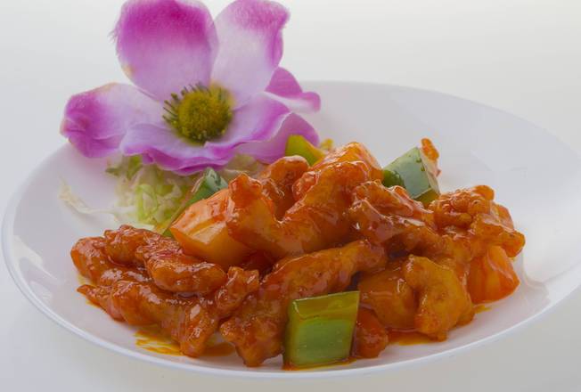 29. Poulet aux ananas / Pineapple Chicken