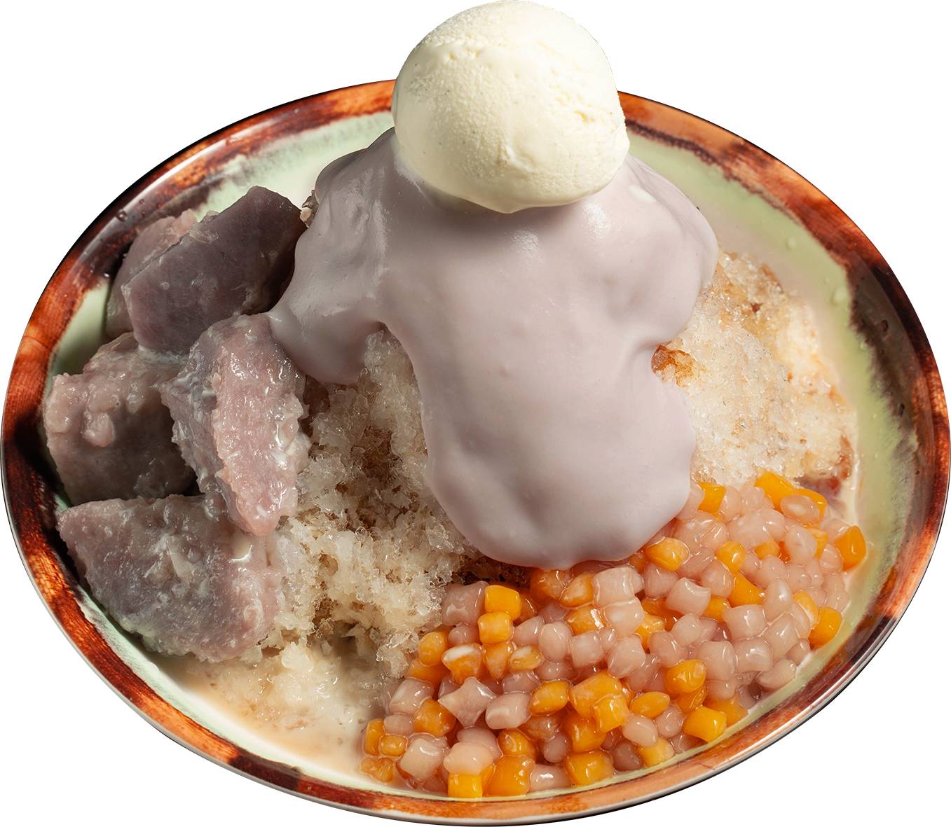 Jumbo Taro Milk Shaved Ice