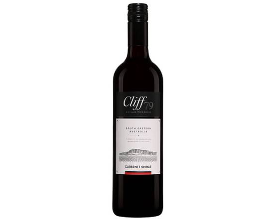 Cliff 79 (Cabernet Shiraz) Australie, 750mL red wine (13%25 ABV)