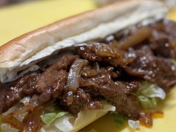 Teriyaki Steak Sandwich
