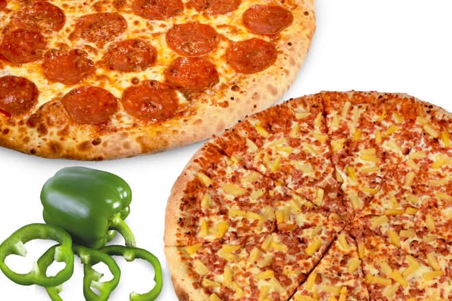 Double; 16" Extra Large Pizzas