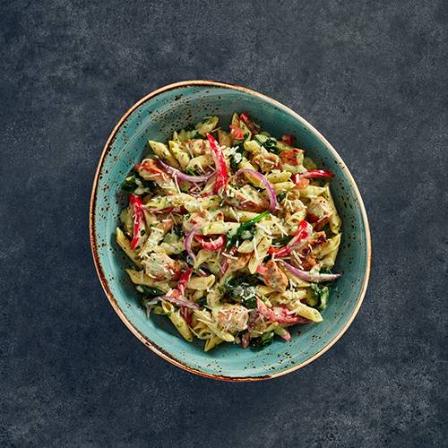 Pesto Chicken Penne Asiago