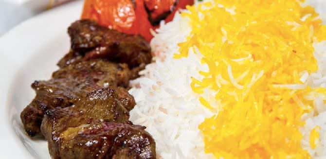 Lamb Kebab - چنجه گوسفندی