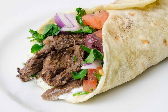 Beef Shawarma Wrap
