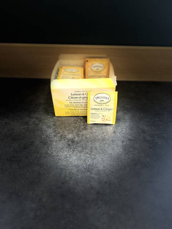 The au Citron et Gingembre / Lemon and Ginger Tea