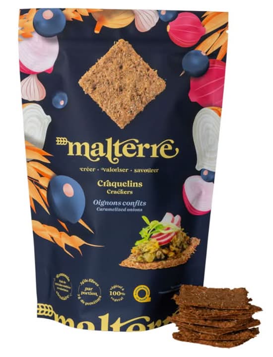 Craquelins Maleterre, oignons confits