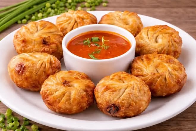 Veg Fried Momo