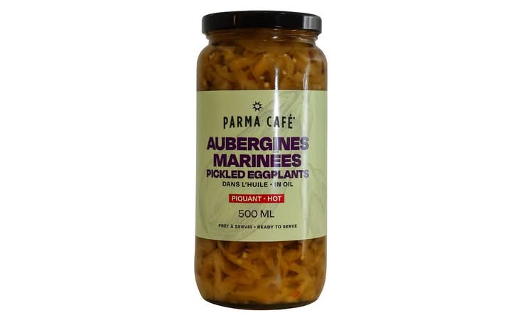 AUBERGINES MARINEES PIQUANT PARMA 500 Ml