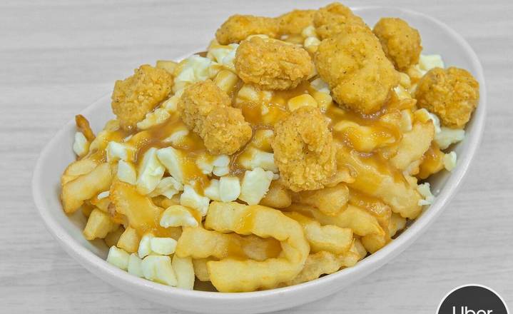 Poutine Poulet Pop-corn